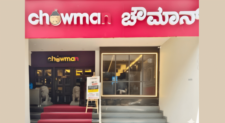 Chowman Added New Bengaluru Restaurant as Expansion Continues